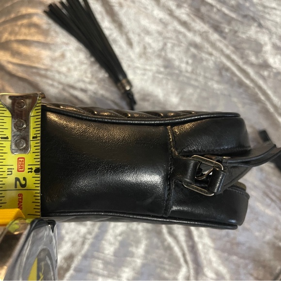 Yves Saint Laurent Black Quilted Crossbody Bag - Picture 10 of 10